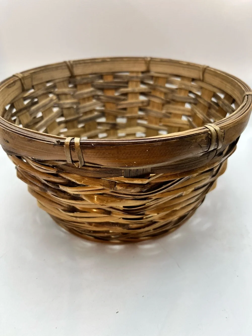Natural Woven Brown Storage Basket - Home Accents